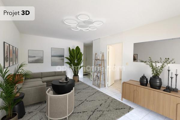 Proximité de Honfleur - Appartement de plain pied T3 avec terrasse - 65.25 m2 - 2 places de parking - Résidence avec Piscine, tennis et pétanque