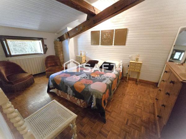 Maison t4 de 154m² avec garage, grand terrain de 1561m²