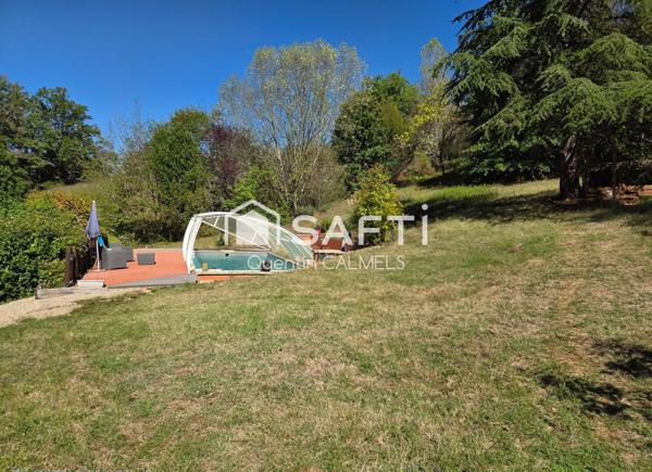 Domaine d’exception en pierre rouge du Vallon de Marcillac