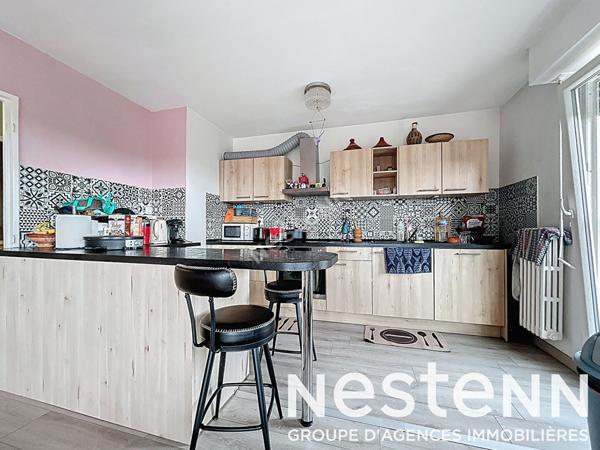 Appartement Metz 4 pieces 71m2 - 2 chambres - balcon - parking - cave