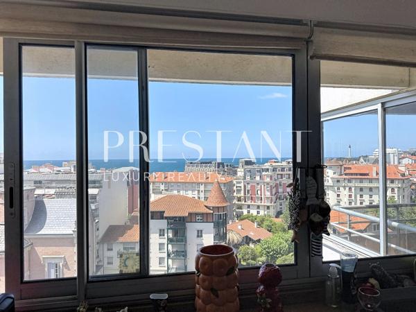 Appartement – Dernier étage avec vue mer panoramique, BIARRITZ