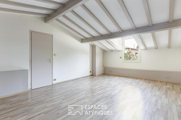 Propriété de 1850 en bord de Garonne à Muret
