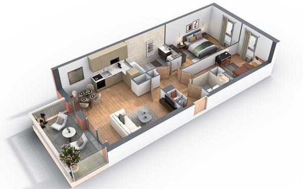 Appartement à vendre    3 pièces •  La Valette-du-Var