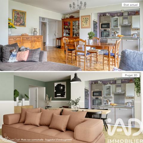 Appartement à vendre 5 pièces 117 m² Bois-Colombes