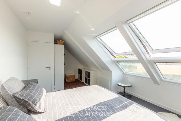 Maison rénovée avec vue sur la baie