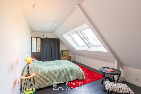 Maison rénovée avec vue sur la baie