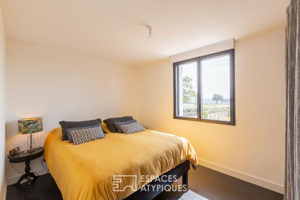 Maison rénovée avec vue sur la baie