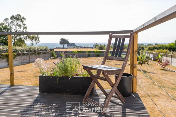 Maison rénovée avec vue sur la baie