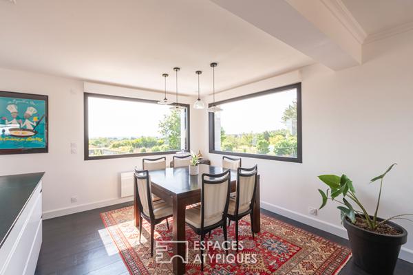 Maison rénovée avec vue sur la baie