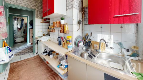 Appartement F2 à vendre  2 pièces - 34,37 m2 AUBERVILLIERS - 93