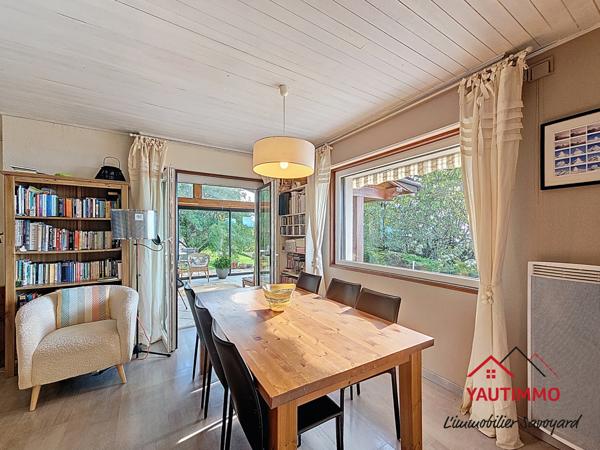 Lucinges (74380) Maison de plain-pied 6 pièces avec vue panoramique sur le Jet d’eau à Cranves-Sales limite Lucinges