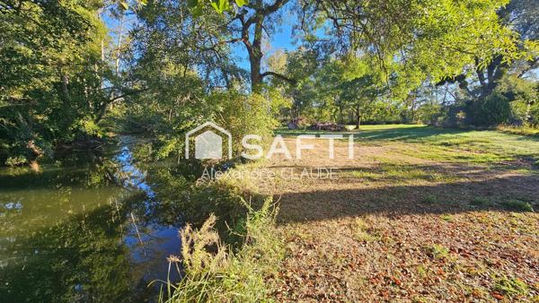 Maison 163 m² au bord de l’Aubois – 1,3 ha