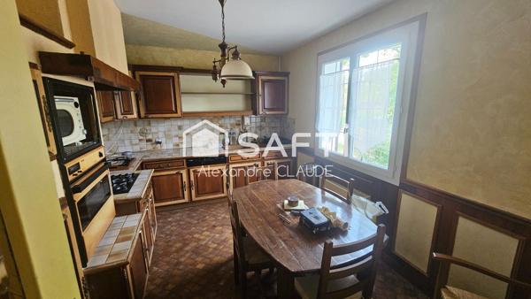 Maison 163 m² au bord de l’Aubois – 1,3 ha