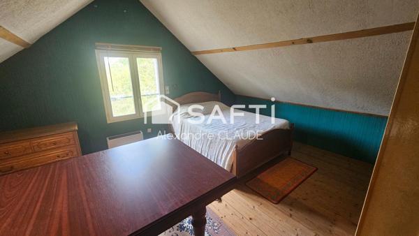 Maison 163 m² au bord de l’Aubois – 1,3 ha