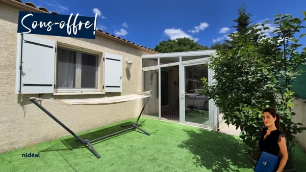 Jolie Villa avec garage de plain pied.