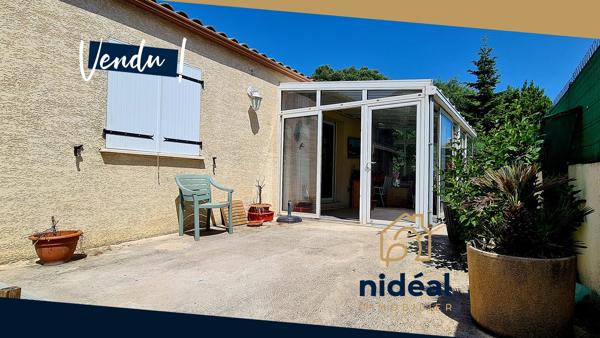 Jolie Villa avec garage de plain pied.