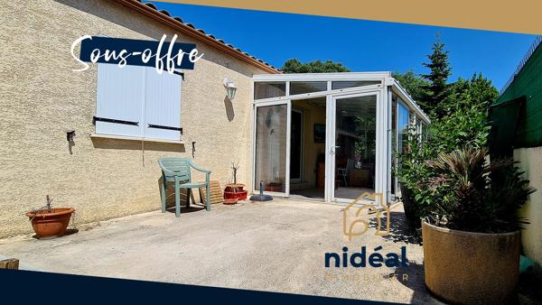 Jolie Villa avec garage de plain pied.