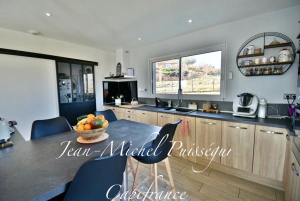 Dpt Haute Garonne (31), à vendre SAINT GAUDENS Maison de 230m2 Terrain de 1500m2, vue Pyrénées