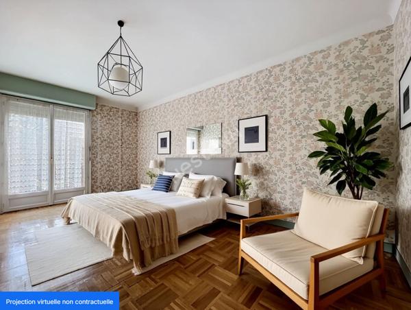 NANTES Rond Point de Vannes - Appartement 5 pièce(s) 111.54 m2 - 3 chambres / ascenseur / balcon / parking / DPE en C