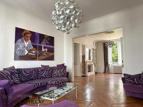 Orléans, Dunois, maison bourgeoise à vendre de 265 m² avec jardin et garage