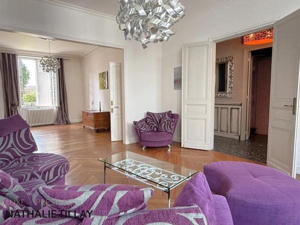 Orléans, Dunois, maison bourgeoise à vendre de 265 m² avec jardin et garage