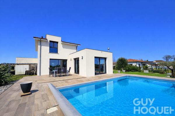 Maison contemporaine 148 m² proche ORTHEZ avec piscine et garage