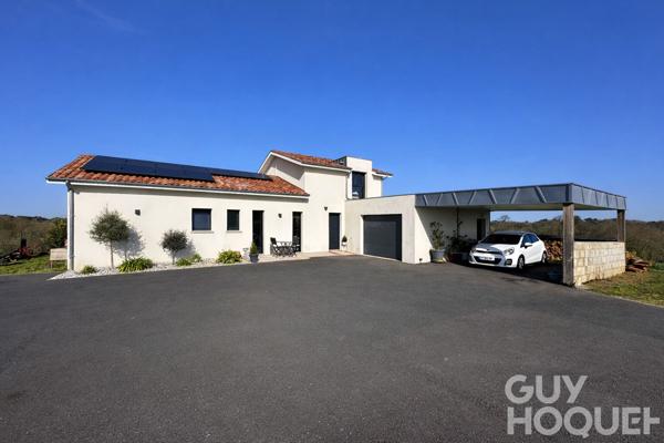 Maison contemporaine 148 m² proche ORTHEZ avec piscine et garage