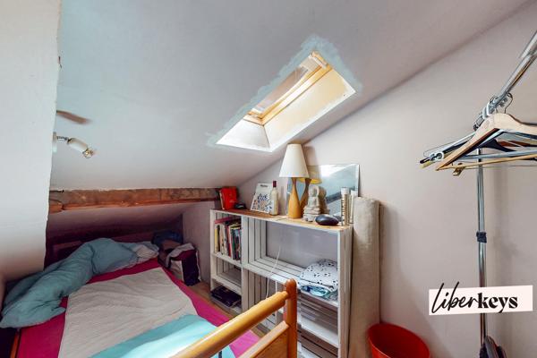 T2 39m² Ivry-sur-Seine - Dernier étage avec combles aménagés