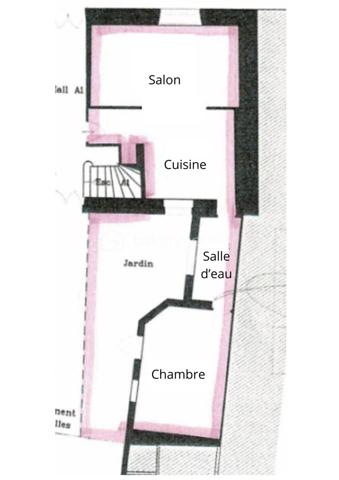 Appartement de 42,83 m²