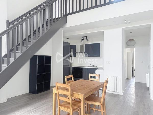 À louer – Appartement T4 duplex avec balcon – Saint-Étienne