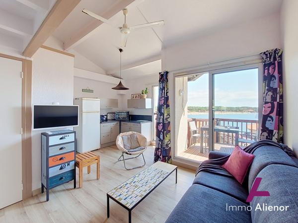 VIEUX BOUCAU - DEUX PIECES EN DUPLEX - VUE LAC