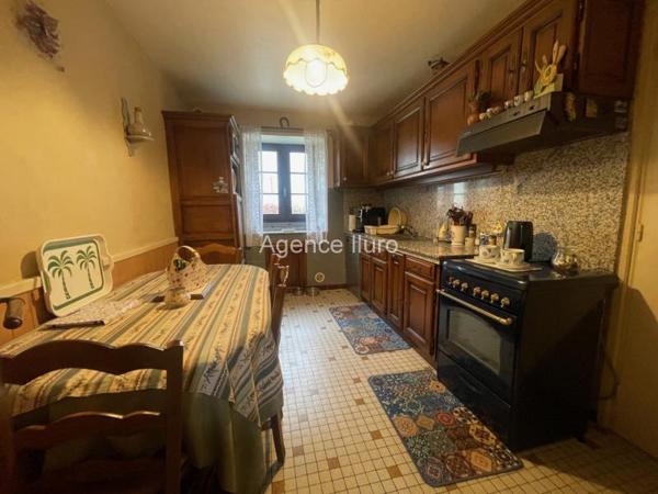 Maison - Proximite oloron-sainte-marie - Réf.:205400 EXCLUSIVITE - VALLEE DE JOSBAIG - AU CALME, CHARMANTE MAISON FAMILIALE T5 AU FORT POTENTIEL AVEC GRANDE GRANGE - (BAISSE DE PRIX)