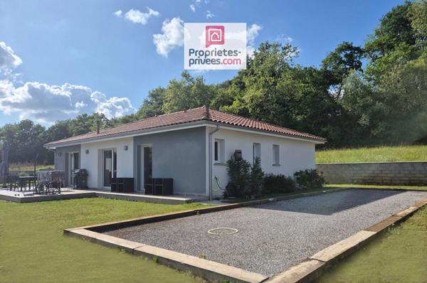 Maison récente, à Cauneille près de Peyrehorade, niveau gamme supérieur