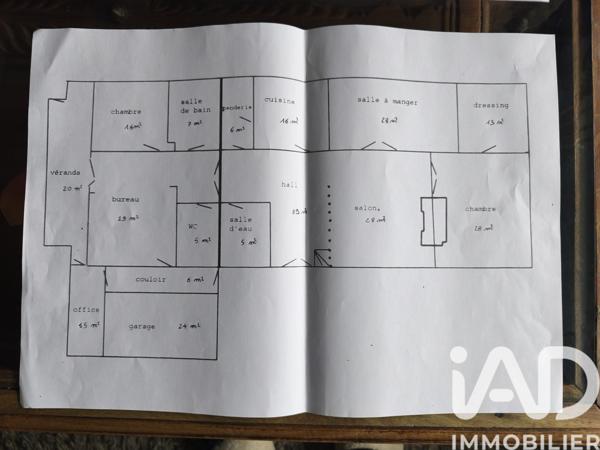 Maison à vendre 10 pièces 351 m² Rives Dervoises