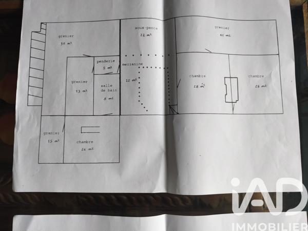 Maison à vendre 10 pièces 351 m² Rives Dervoises