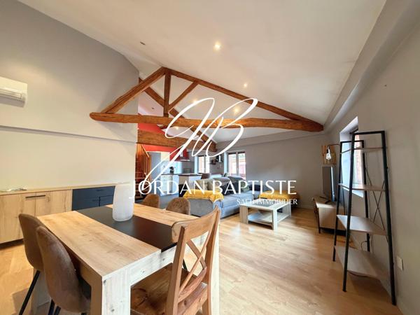 MONTAUBAN – CŒUR DE VILLE – APPARTEMENT T2 BIS DUPLEX MEUBLÉ AVEC ASCENSEUR