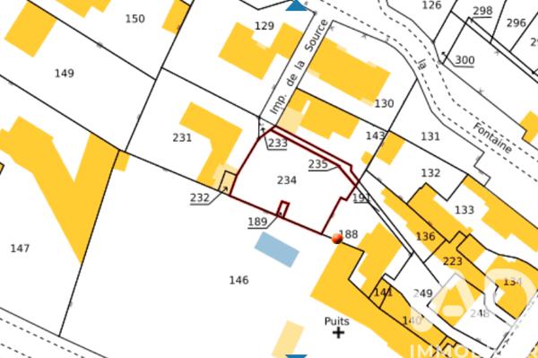 Terrain à vendre 555 m² Montréverd