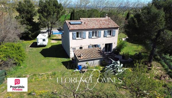 Villa indépendante 101m2 avec magnifique terrain divisible - 4 chambres - Douzens