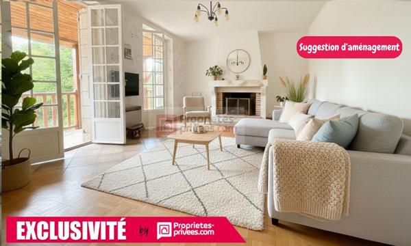 EXCLUSIVITÉ  Maison T3 de PLAIN PIED surélevé  80 m²  Floirac (proche Martel)