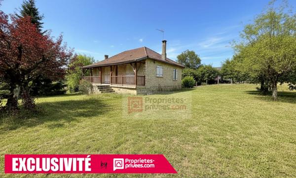 EXCLUSIVITÉ  Maison T3 de PLAIN PIED surélevé  80 m²  Floirac (proche Martel)