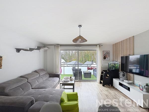 Appartement - 62m² - 2 chambres - Balcon - Stationnement couvert