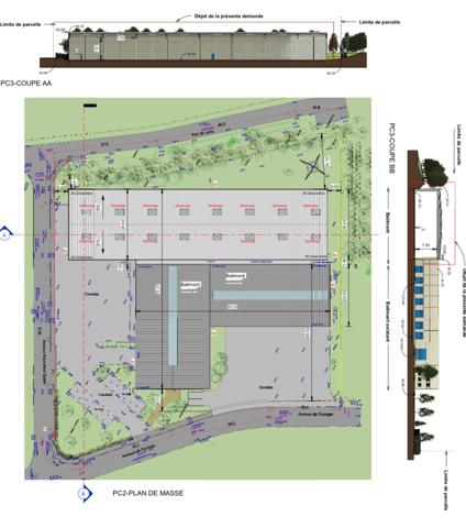 BÂTIMENT INDUSTRIEL DE 2500 m² DANS LE CIT DE RONCQ AVEC POSSIBILITÉ D’EXTENSION