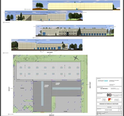 BÂTIMENT INDUSTRIEL DE 2500 m² DANS LE CIT DE RONCQ AVEC POSSIBILITÉ D’EXTENSION