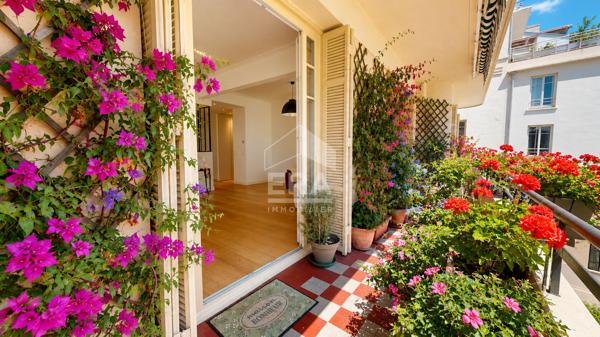 NICE - FLEURS : MAGNIFIQUE 4 PIÈCES DE 88 M² AVEC TERRASSE PLEIN SUD