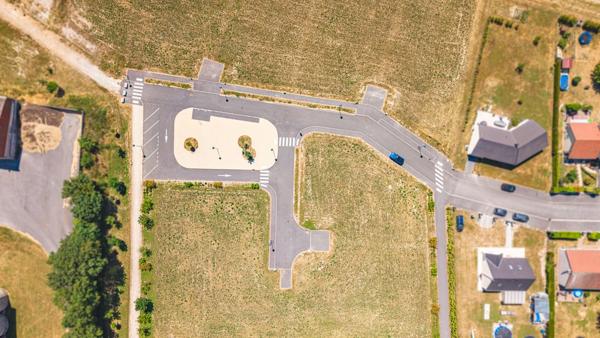Terrain constructible Machault 991 m2