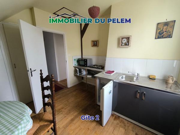 Locarn (22340) Vie de plain-pied avec gîtes et piscine chauffée