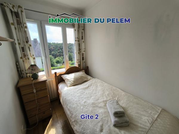 Locarn (22340) Vie de plain-pied avec gîtes et piscine chauffée