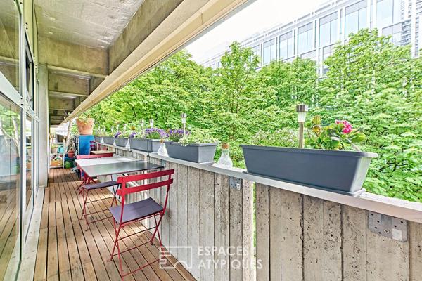 Loft aux volumes génereux proche de la Gare de Lyon