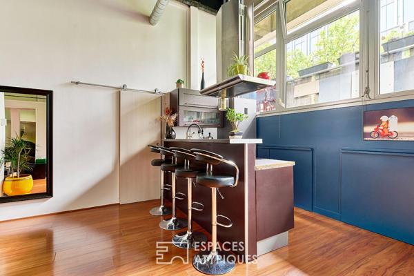 Loft aux volumes génereux proche de la Gare de Lyon