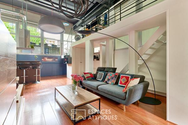 Loft aux volumes génereux proche de la Gare de Lyon